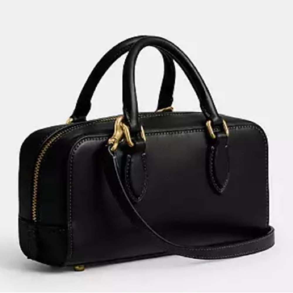 Coach Bowery Satchel 22 Brand New Glovedtanned  Leather